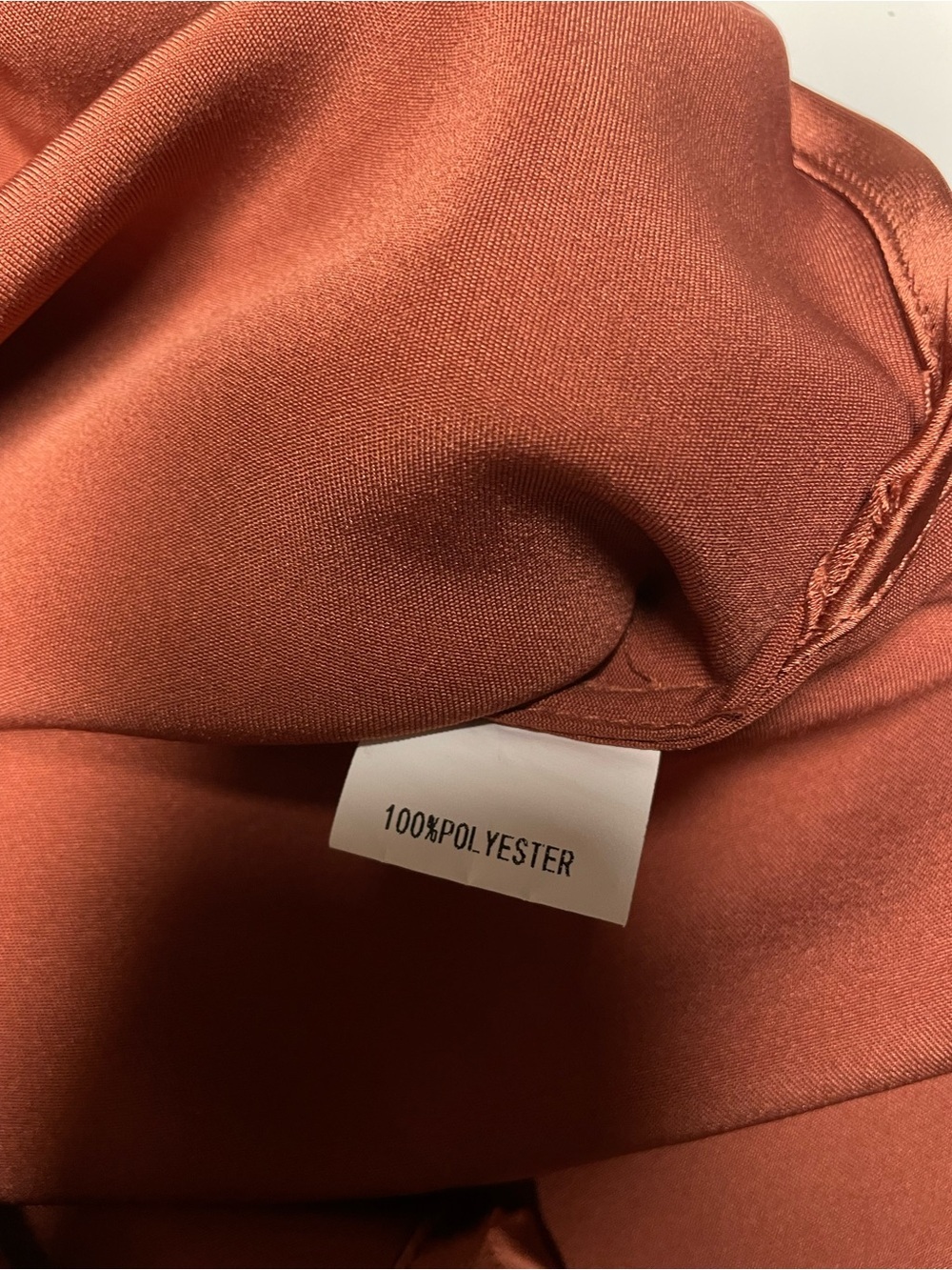 Petal & Pup Cyprus Satin Slipdress Color Rust Size 4 - Picture 13 of 13